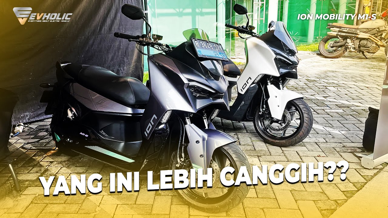 SEBANDING DENGAN ALVA CERVO?? MENDING MANA? INI MOTOR LISTRIK ION MOBILITY M1-S