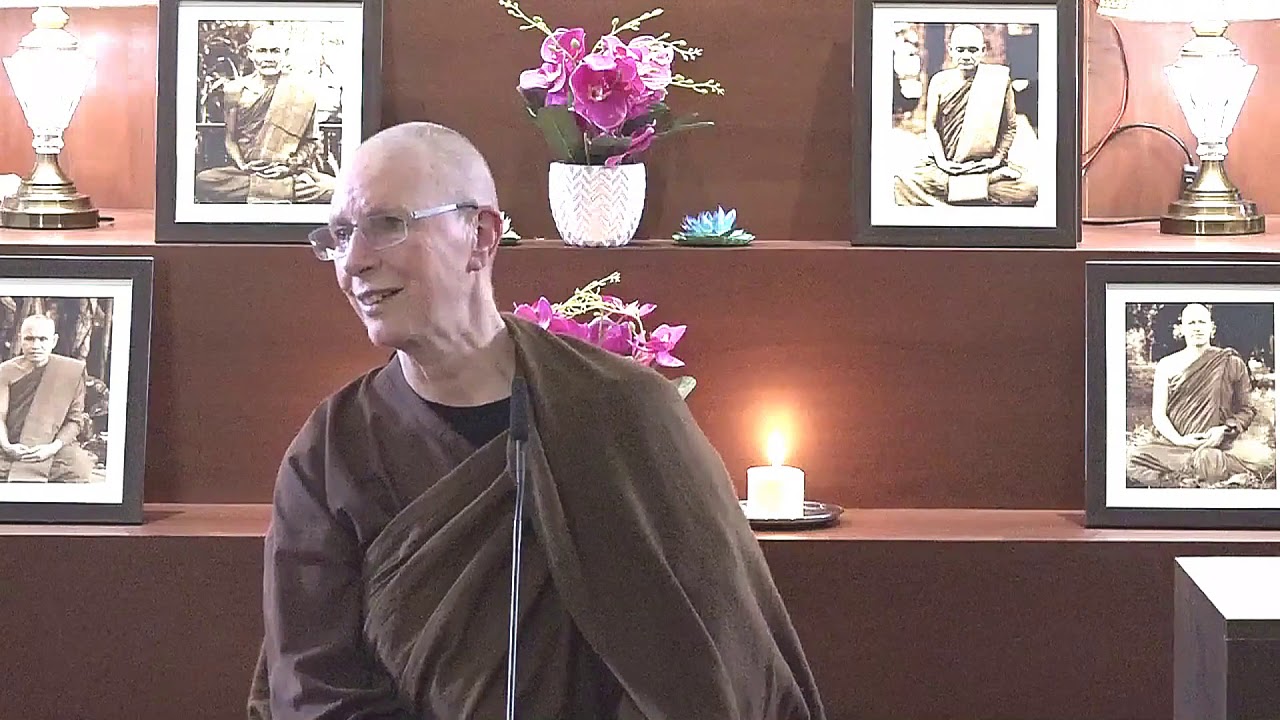 Ajahn Sundara -  28 Dec 2018 - Evening talk