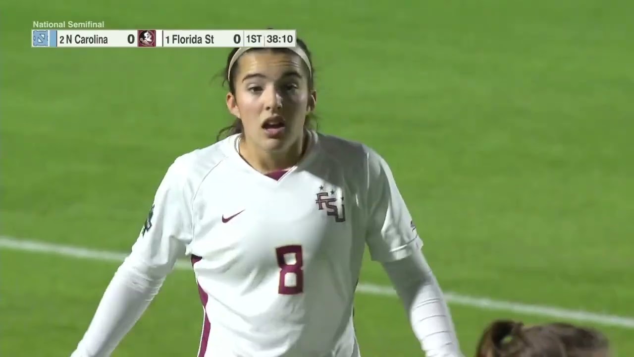 #2 North Carolina vs  #1 Florida State ( Semis Finals) | Women Soccer Dec 2  ,2022