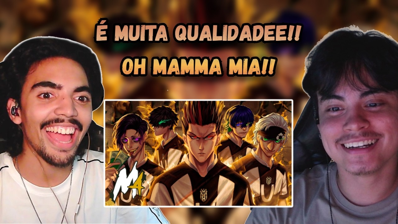 (QUE TIME MARAVILHOSO!!!) REACT M4rkim - UBERS (Blue Lock)