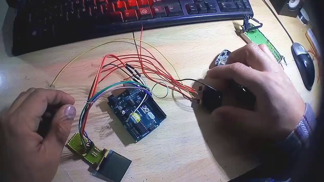 Nokia 1100 LCD with arduino