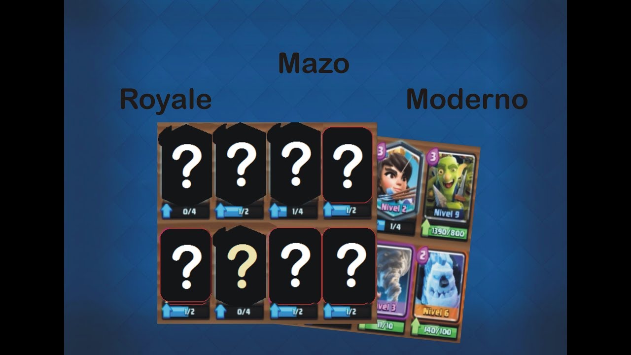 Mazo para Royale Moderno, victorias Fáciles.