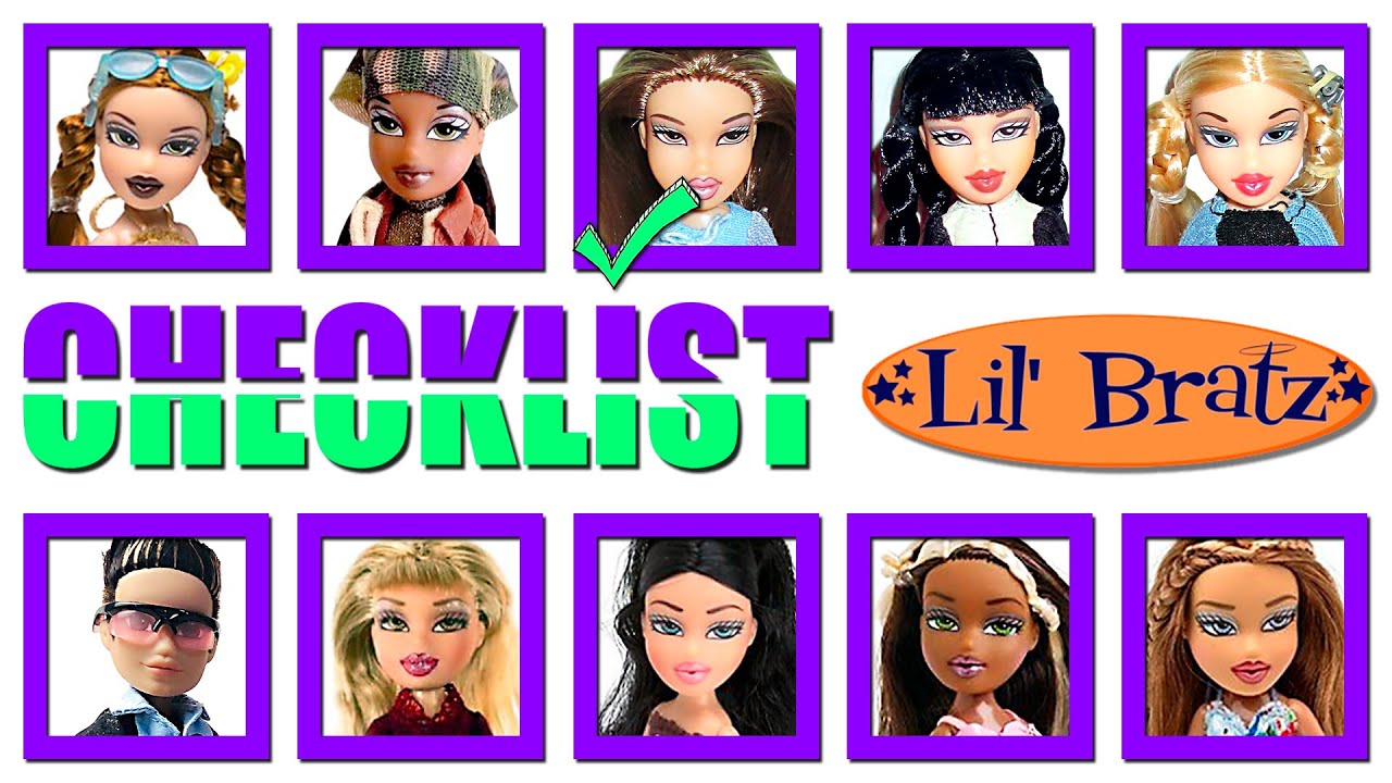 CHECKLIST - Lil' Bratz