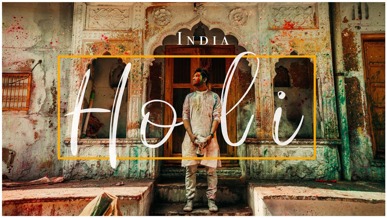 Holi - India | Cinematic Travel Video 2021 | Mathura Vrindavan Barsana (sony A7iii)