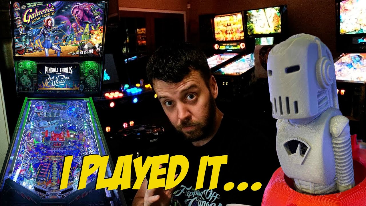 I Played Galactic Tank Force Pinball...