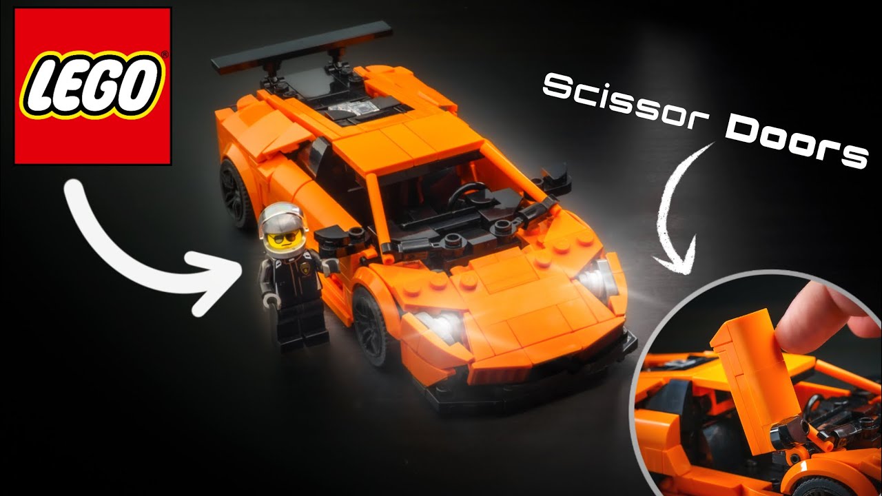 LEGO Lamborghini Murcielago SV | with Openable Doors… 🤯