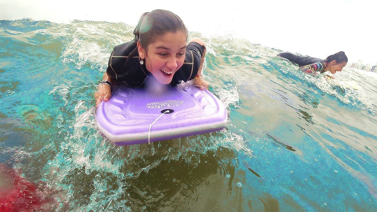 PEGANDO ONDAS EM BC - Mileninha
