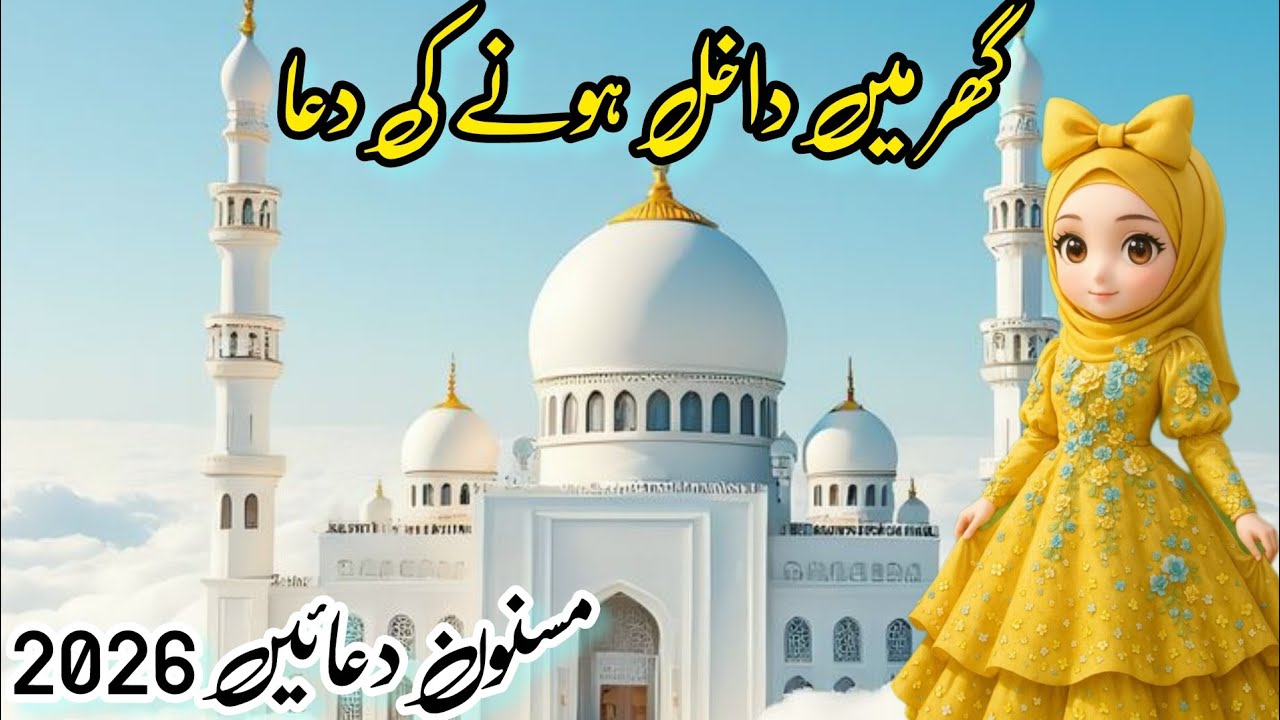 Dua for entering the house, 🤲👳🧕dua for being in the mosque.
