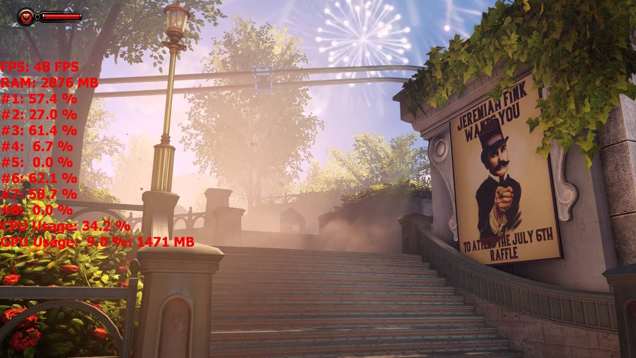 AMD FX-8350 & R9 290 - Bioshock Infinite Ultra Settings Benchmark