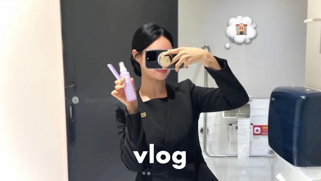 vlog 3성급 호텔 프론트의 현실 브이로그 (이게 진짜다..) | 호텔리어 | 아이패드 에어 11 M3 언박싱 💻 | 아이패드 키보드 케이스 추천 |  블로 브이로그 | 땡큐돼지