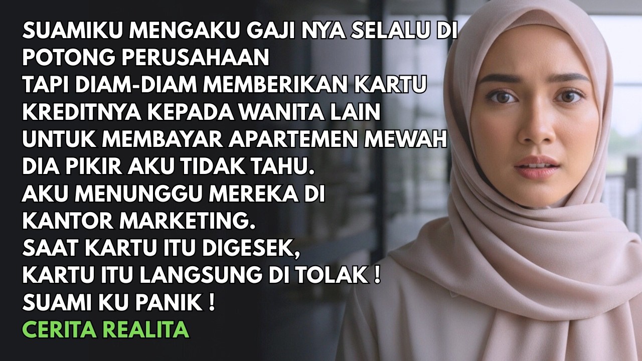 Suamiku Mengaku Gajinya Dipotong, Tapi Diam-Diam Memberikan Kartu Kreditnya Kepada Wanita lain untuk