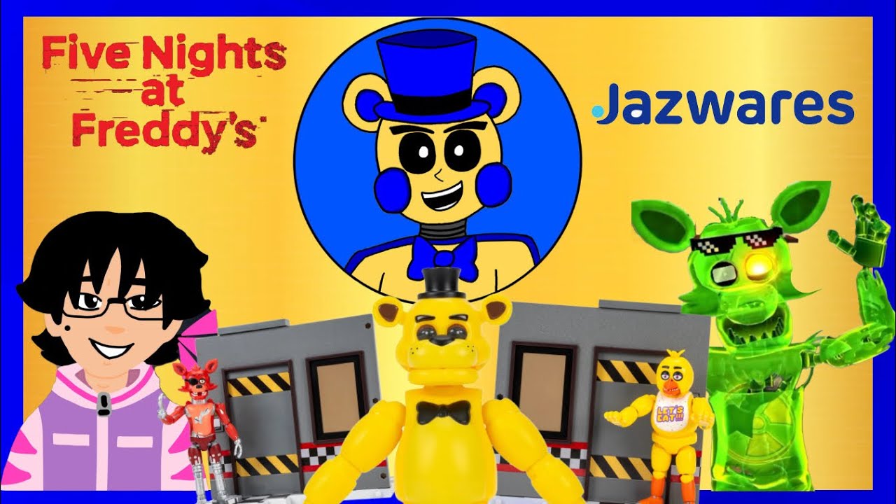 Taking a Look at the FNAF 1 JAZWARES 2026 Playsets Review (ft. @FnafGamer64  & @LiftOfffnaf ) 
