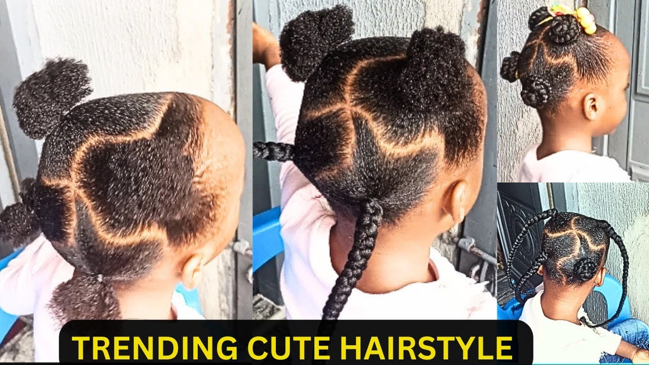 ✨Cute Baby Girls Hairstyle | Easy Natural Hair Styling Ideas ✨