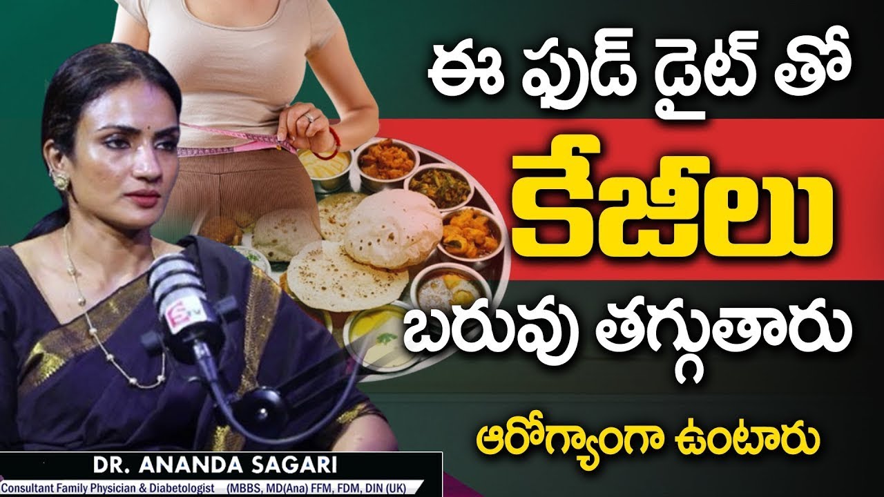DR ANANDA SAGARI - Breakfast to Dinner - Weight Loss Diet | Healthy Eating | Full Day Meal Plan