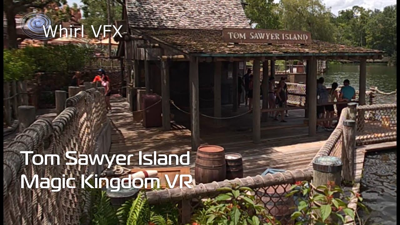 Tom Sawyer Island Walkthrough in 180VR 3D | Disney Magic Kingdom Farewell Tour