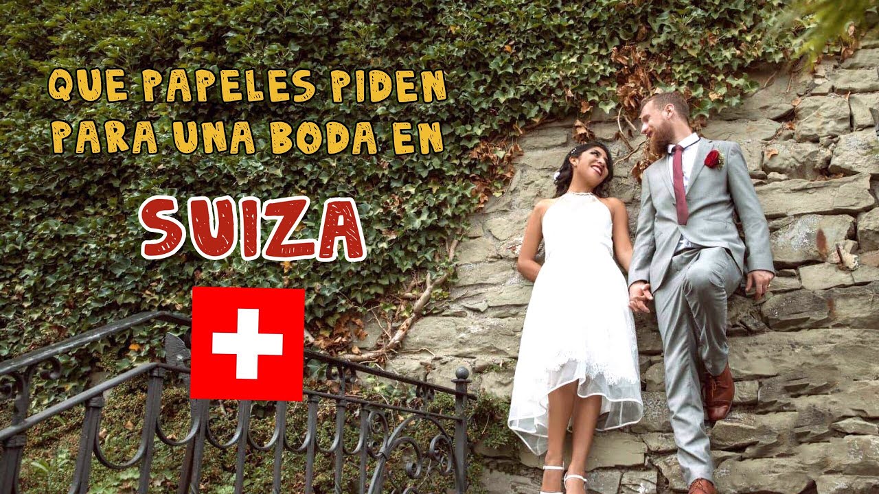 Cómo casarte en Suiza con visa de turista!!