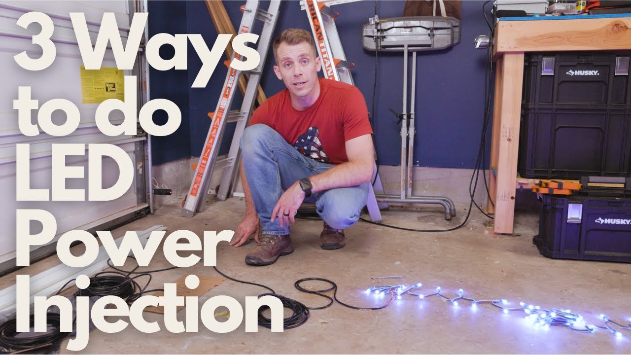 3 Methods of Power Injection for LED Lights