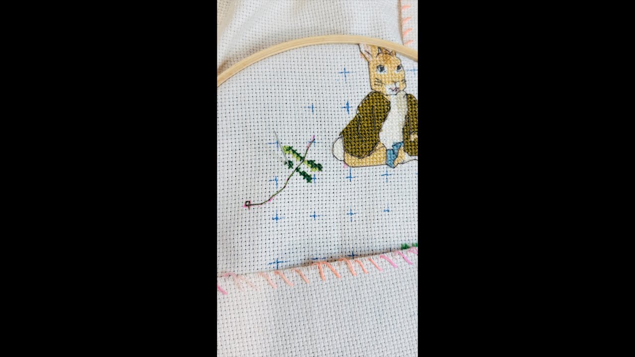 【刺繍】ピーターラビット77号②錦織さんの回　#ばけばけ感想  アシェット