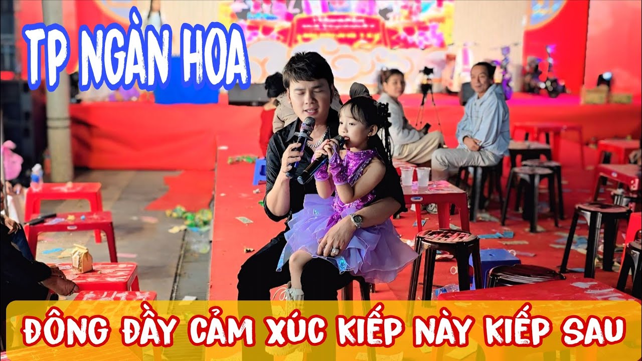 Kim Tiểu Long song ca cùng con gái 