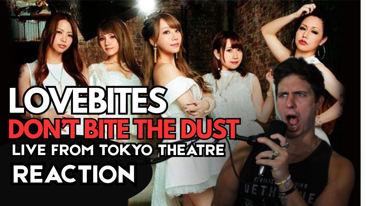 Lovebites - Don't Bite The Dust Live Tokyo REACTION by professional singer