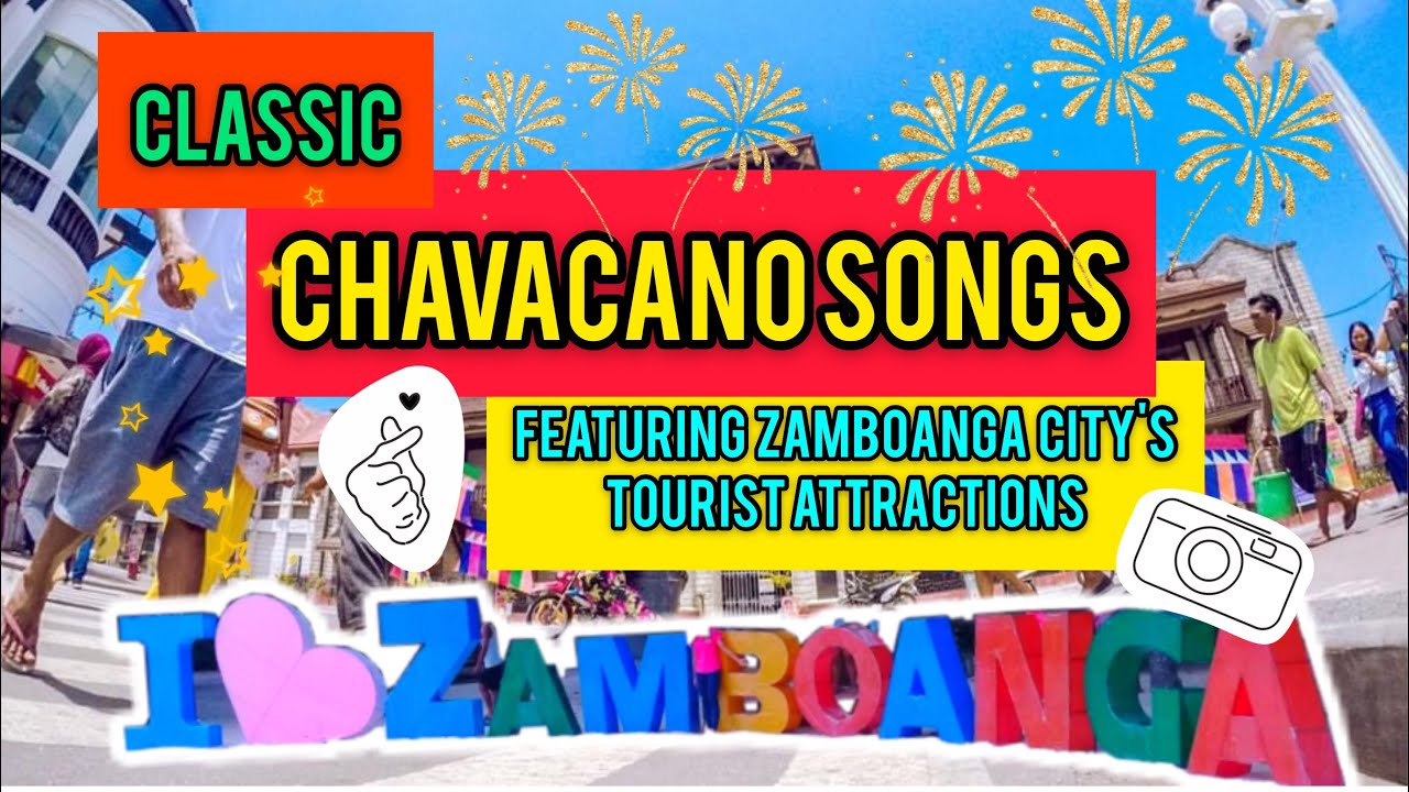 Classic Chavacano Songs with Lyrics | feat. Zamboanga's Tourist Attractions