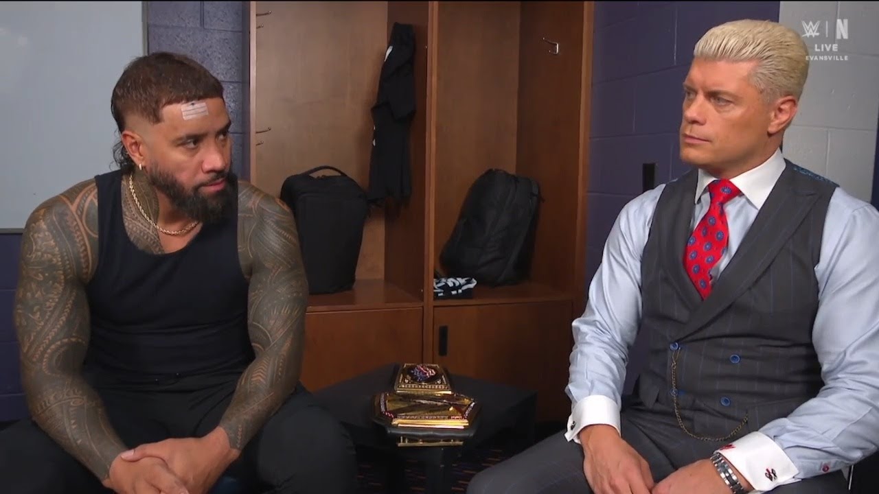 Cody Rhodes and Jey Uso Segment - WWE RAW | Sep. 22, 2025