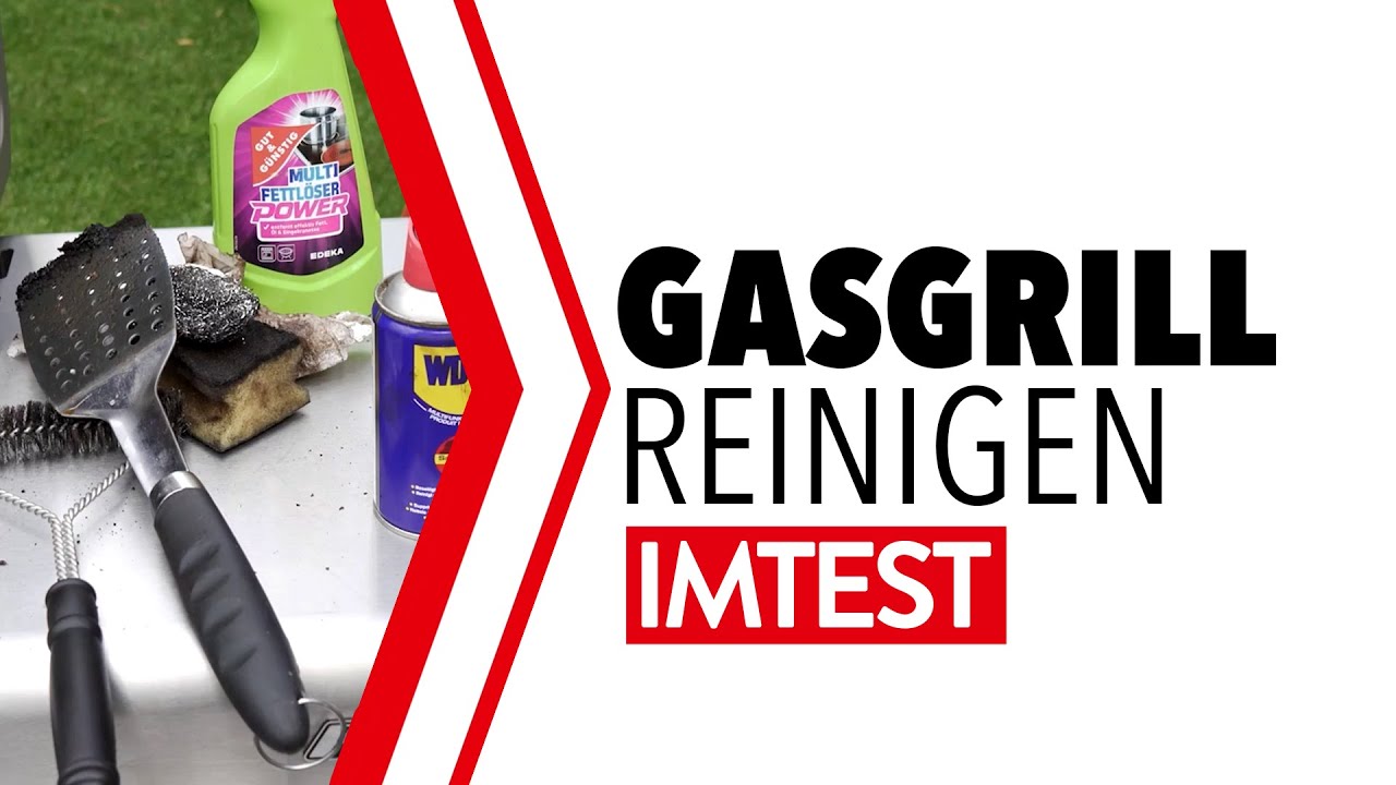 Gasgrill reinigen: Tipps und Tricks fürs Putzen // IMTEST