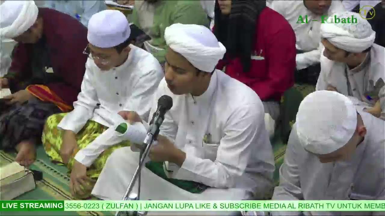 Pembacaan Burdah Bersama Santri Ribath ilmi syarif, Seiwun