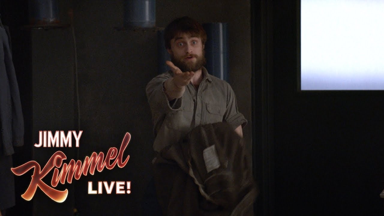 Daniel Radcliffe Eats Spoonfuls of Mustard