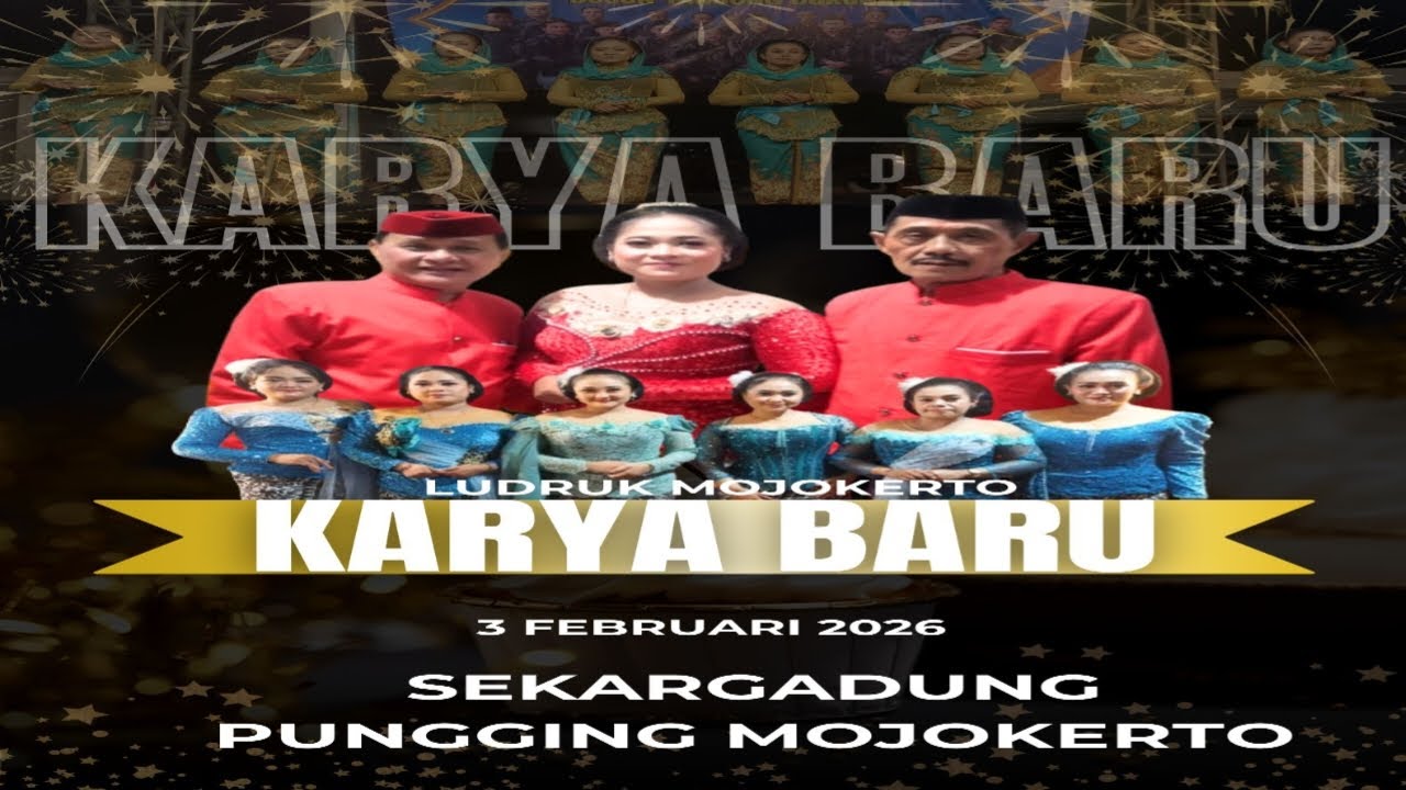 LIVE  LUDRUK KARYA BARU SEDEKAH BUMI SEKARGADUNG PUNGGING MOJOKERTO 2026.