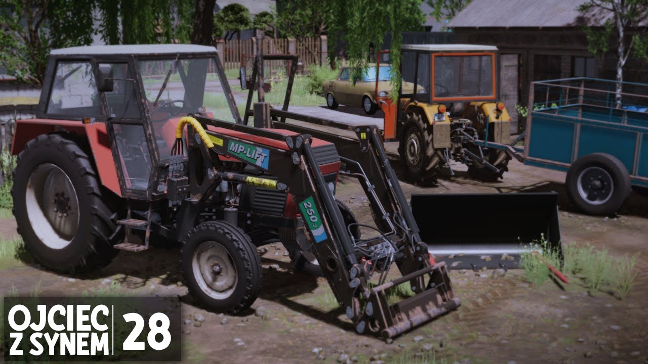Pierwszy remont, przyszedł ładowacz i montujemy! (odc.28) Ojciec z Synem [FS22]