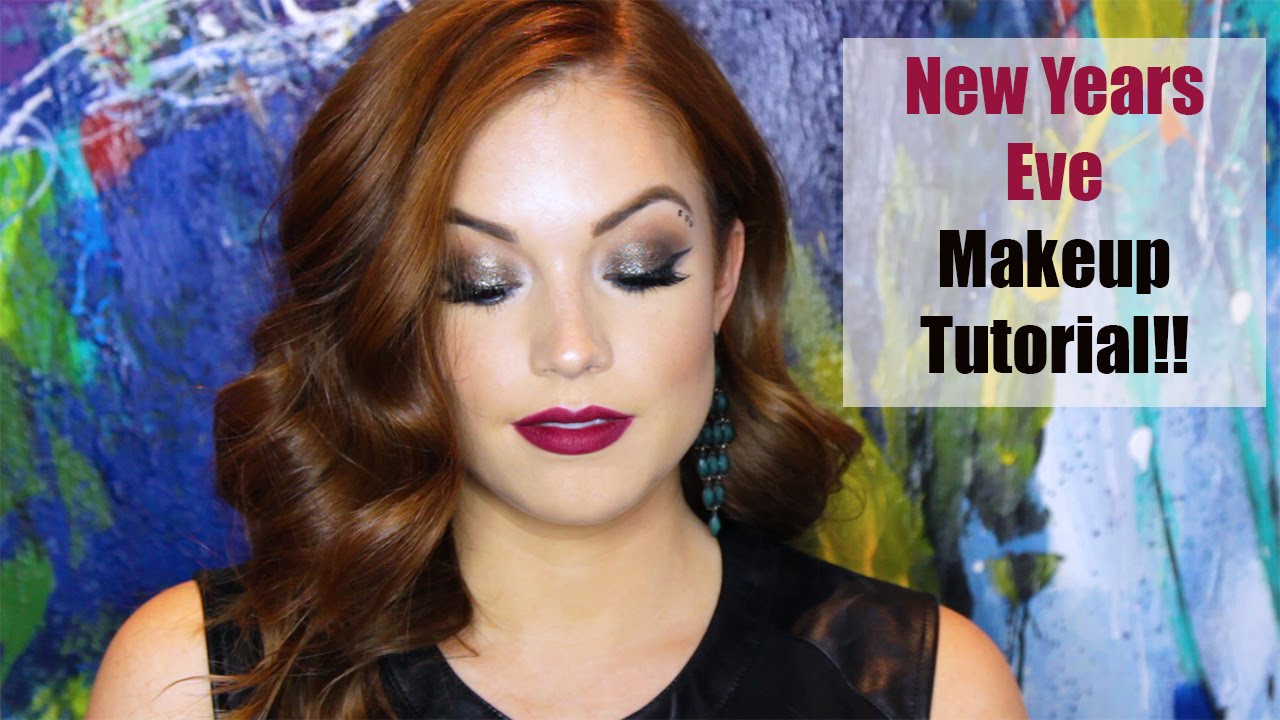 New Years Eve Glam Makeup Tutorial!!
