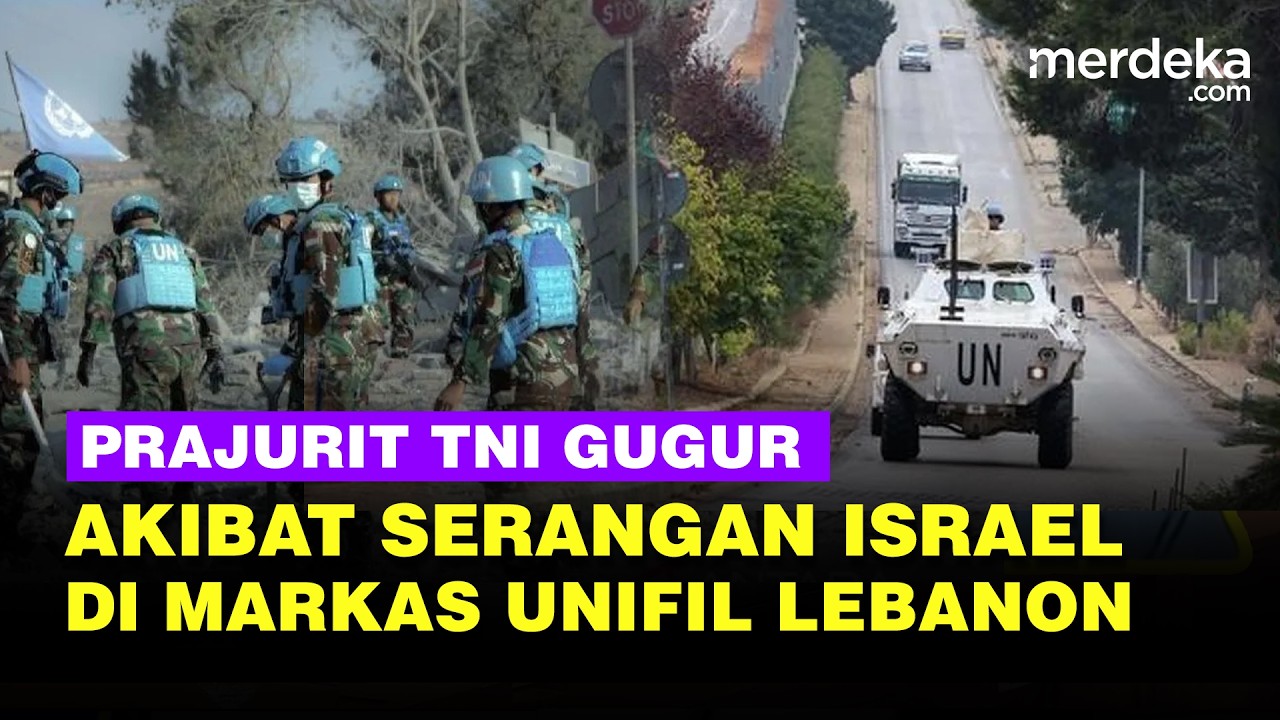 Kronologi Prajurit TNI Pasukan Perdamaian Gugur Akibat Serangan Israel di Lebanon