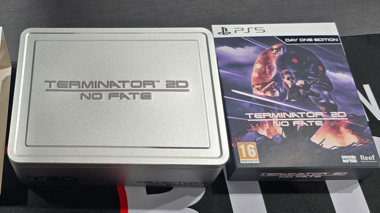Terminator 2D No Fate Collector's Edition Unboxing!!