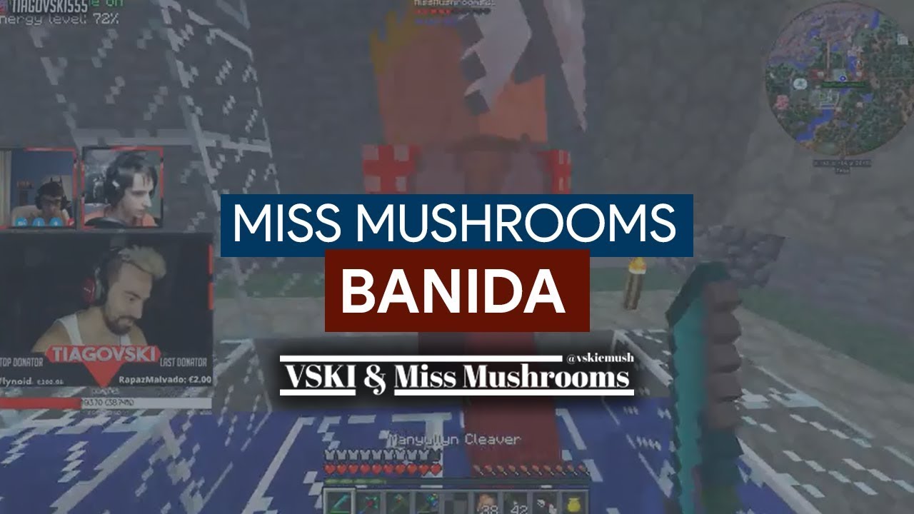 [CENA COMPLETA] Miss Mushrooms ABUSOU e levou BAN - Livestream Nº 444