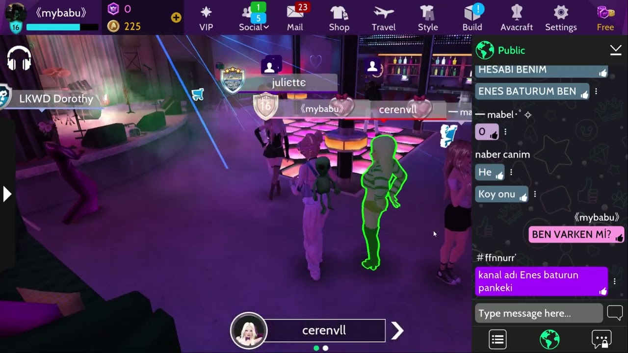 Avakin Life   de kavga ettim