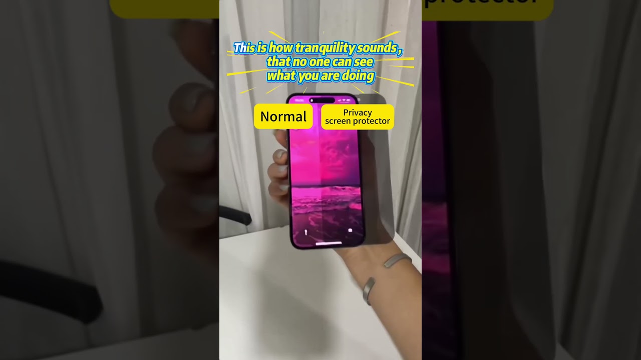 Wow 😍super nice 👍 truly protect private 😎 #screenprotector #temperedglass #oem #factory #uniprove