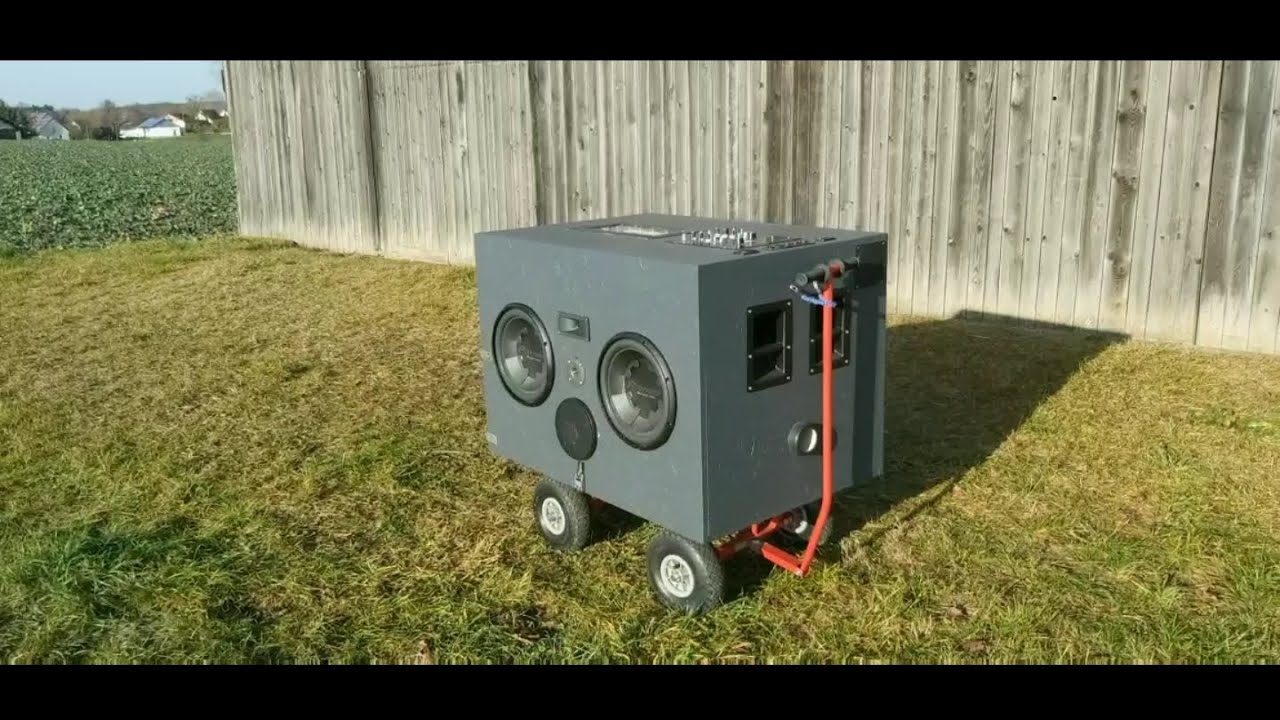 Musikbox Bollerwagen MEGA BOOM BOX!