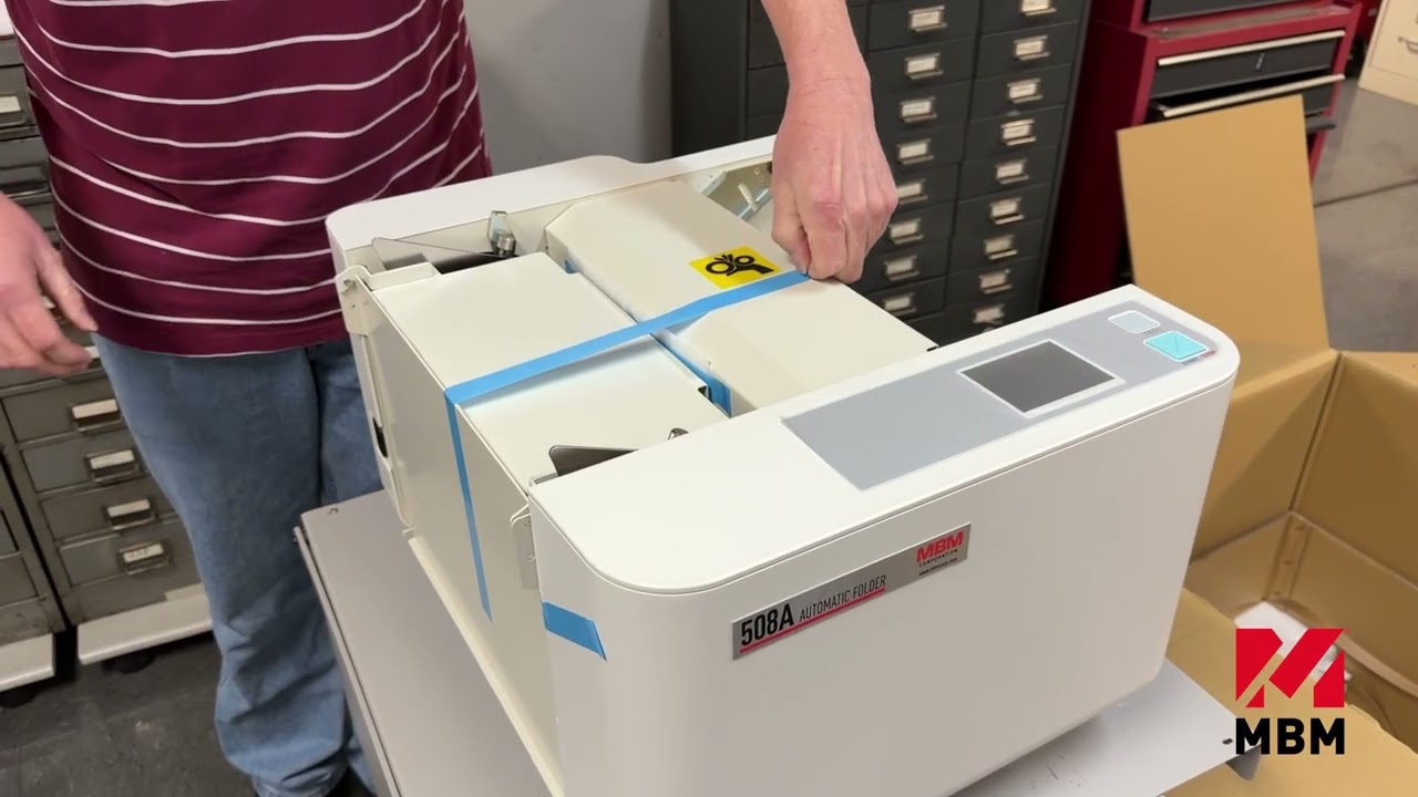 MBM Tabletop Folder Unboxing | 208J, 408A & 508A
