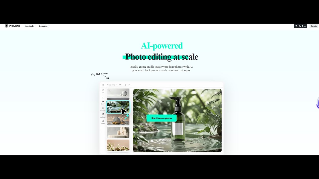 Insmind:AI-powered Photo editing at scale#ai #photography #photodesign