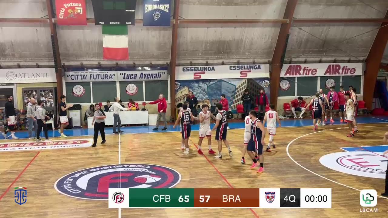 Diretta FIP Lazio - Serie C : CITTA’ FUTURA  vs BRACCIANO BASKET.
