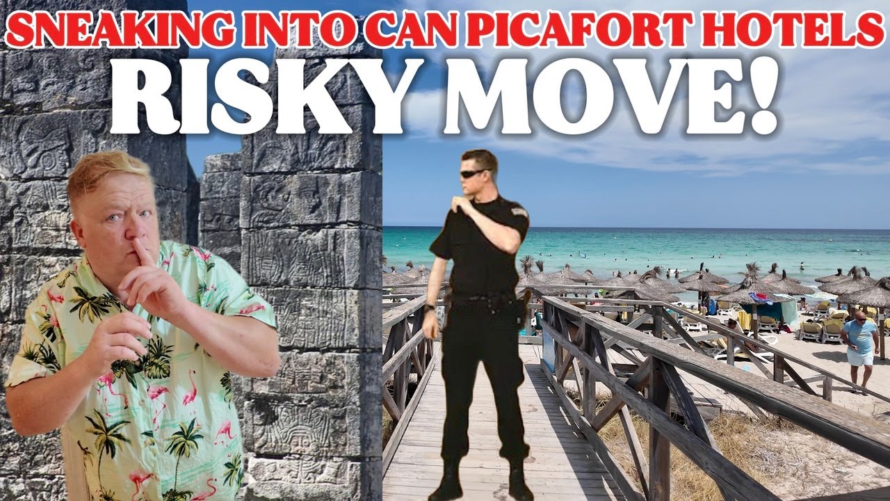 Sneaking into two Hotels in Can Picafort: Caught On Camera!