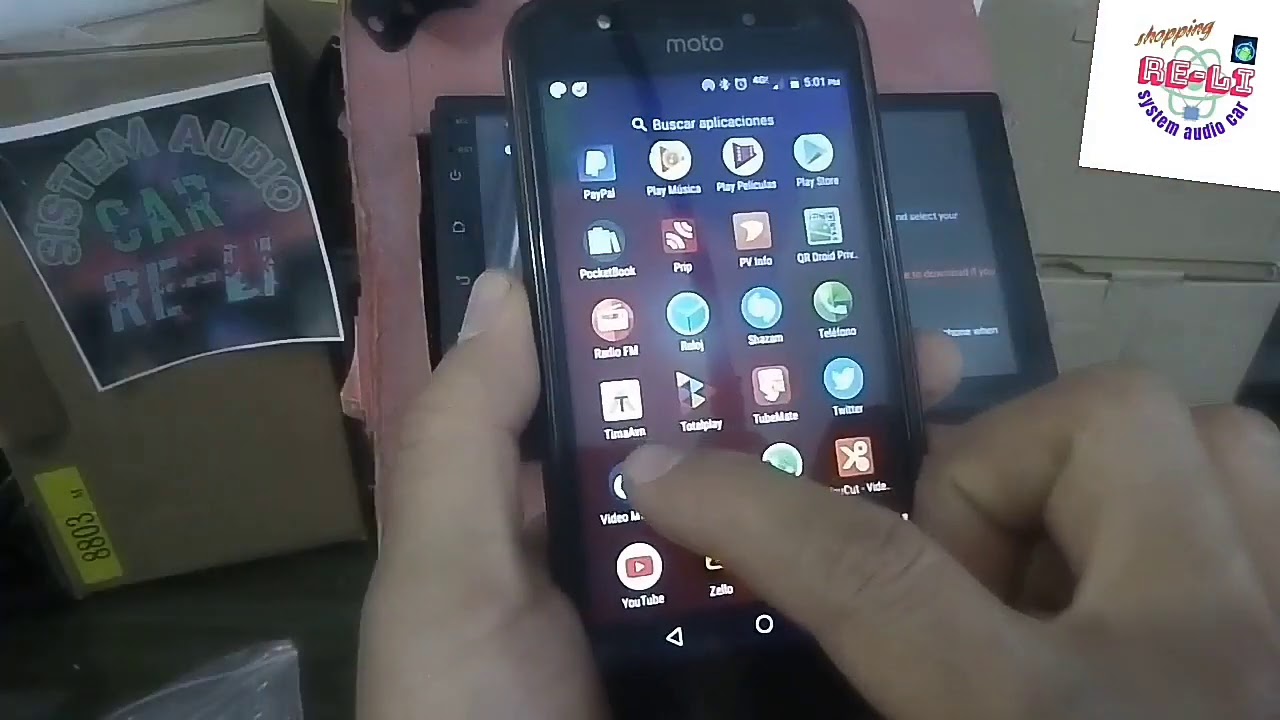 Conexi&oacute;n linkmirror por wifi a estereo Android 9.1 8803