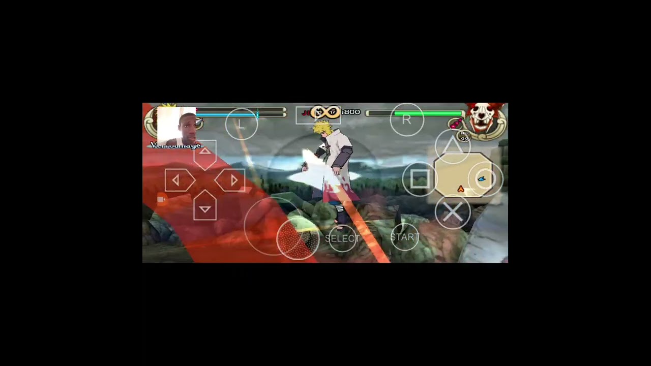 Je joue en multijoueur 1v1 sur Naruto Shippuden ultimate ninja Impact