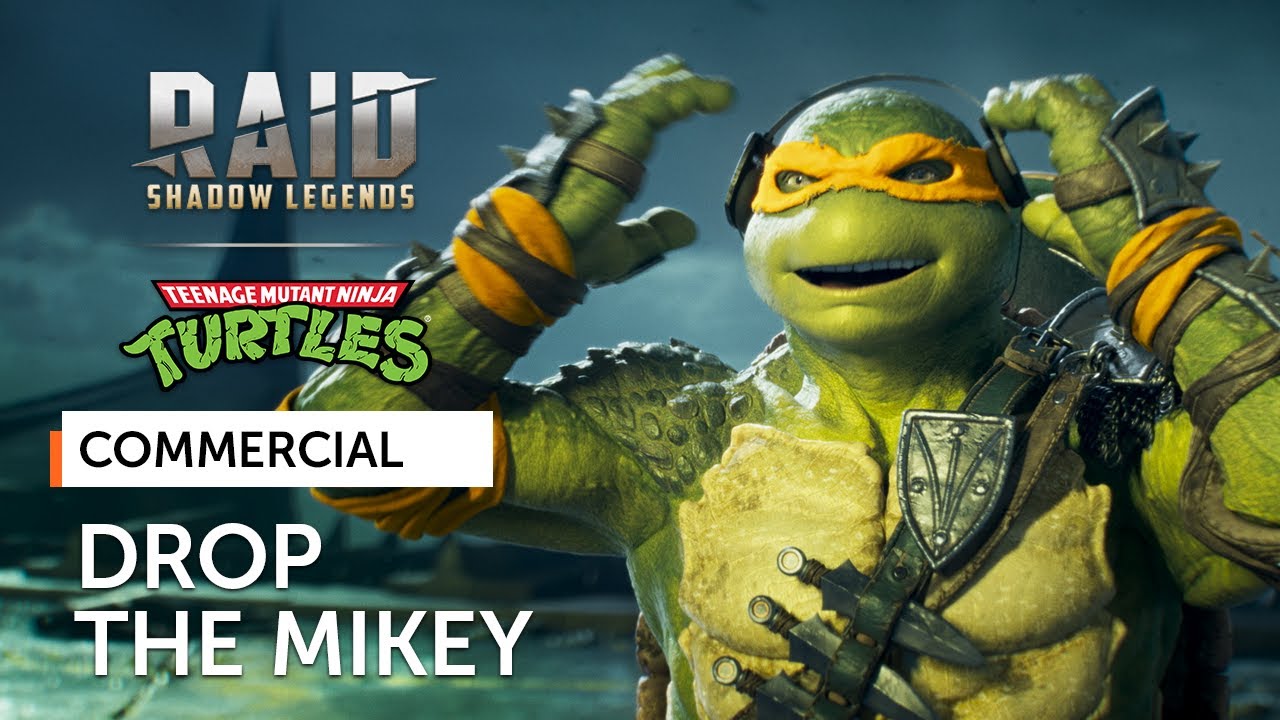 RAID: Shadow Legends x Teenage Mutant Ninja Turtles | Drop The Mikey (Official Commercial)