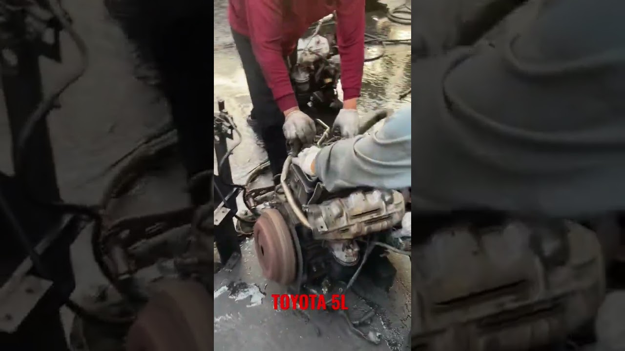 ⛽ JAPAN TOYOTA 5L ENGINE TEST 👍