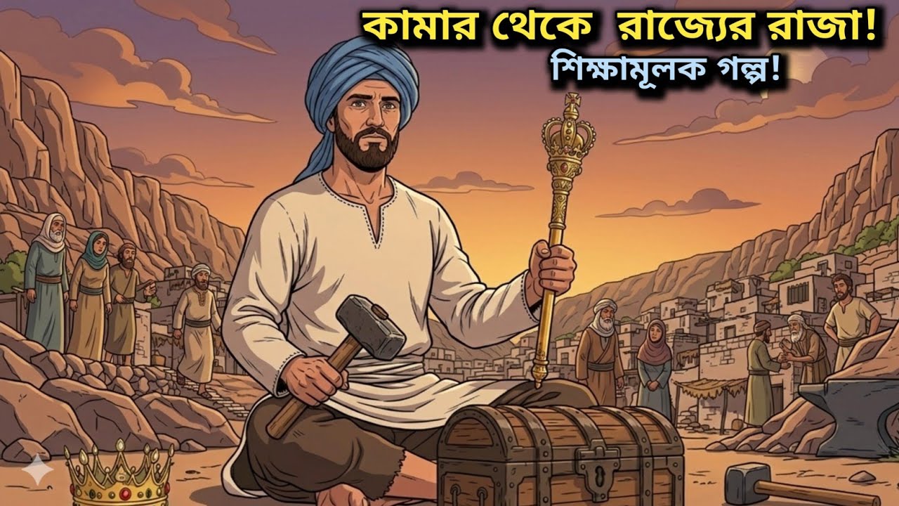 আল্লাহর উপর ভরসায়  এক কামারের অবিশ্বাস্য যাত্রা।অনুপ্রেরণামূলক গল্প।History Voice Rashed