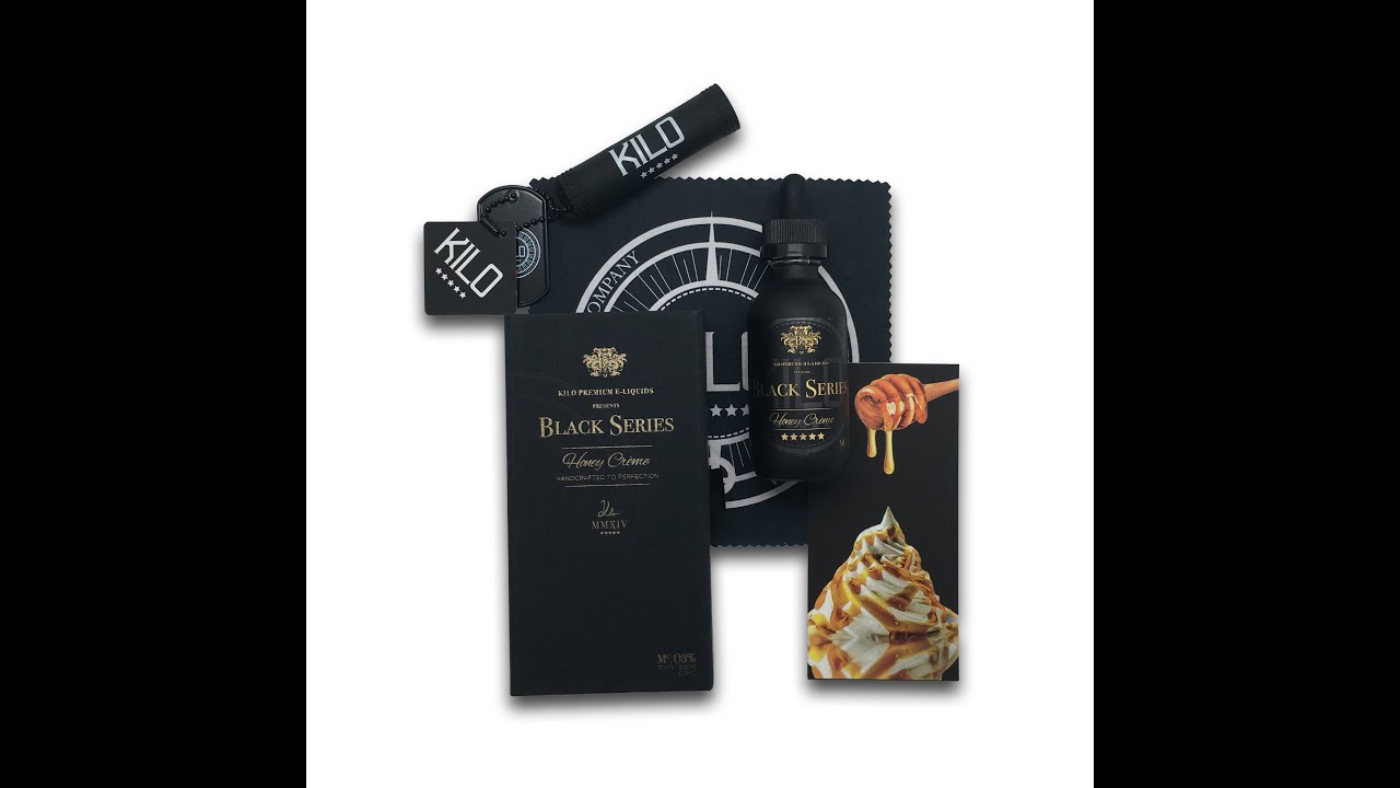 Vapor Geeza Kilo Black Series Honey Creme Unboxing and Review