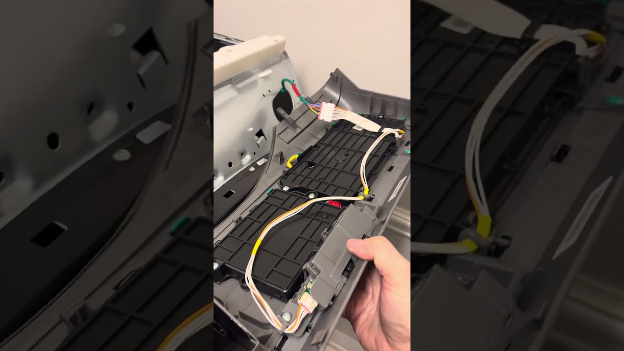 How To Replace The Rubber Door Boot Seal On A Samsung Washing Machine (Part 1 - Disassembly) 