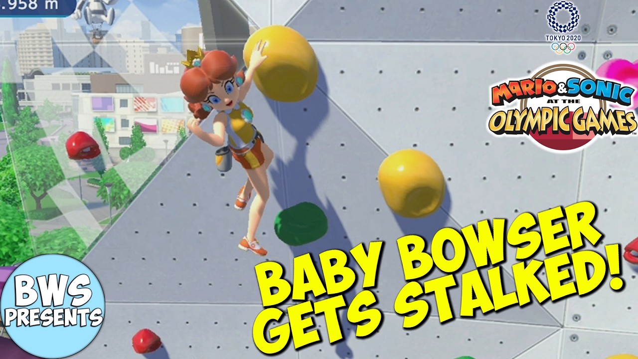 CLIMBING WITH DAISY! | Mario & Sonic at the Olympic Games